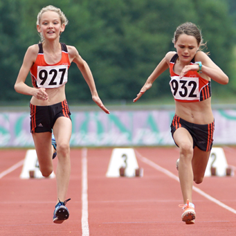 Mannheim Leichtathletik Sprint 50m Gold Doppelsieg Kreismeister Kreismeisterschaft Titel Goldmedaille