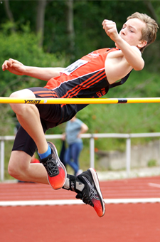 Mannheim Leichtathletik Hochsprung Florian