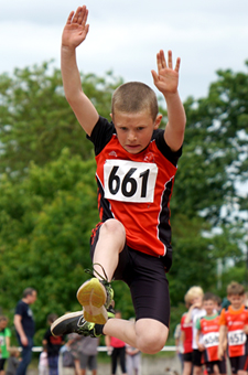 Mannheim Leichtathletik Weitsprung