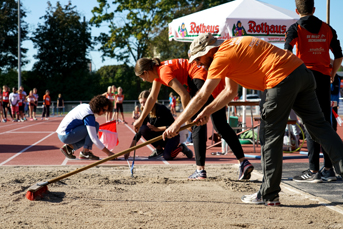 Mannheim Leichtathletik Kampfrichter Sportfest Wettkampf