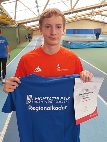 Mannheim Leichtathletik Florian Mertens Training Wettkampf