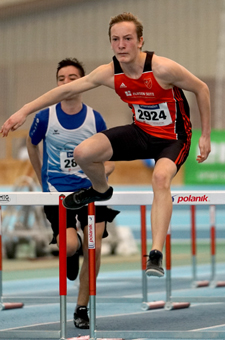 Leichtathletik Mannheim Sprint Hürden Badischer Meister