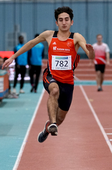 Mannheim Leichtathletik Stefano Weitsprung Longjump