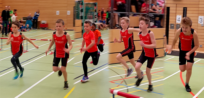 Mannheim Leichtathletik Hallensportfest Wettkampf Training Kinder Kindertraining