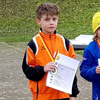 Leichtathletik Mannheim Kids Kindertraining Medaille Meister