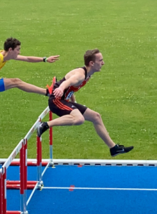 Flo Hürden Wettkampf Mannheim Seckenheim Leichtathletik