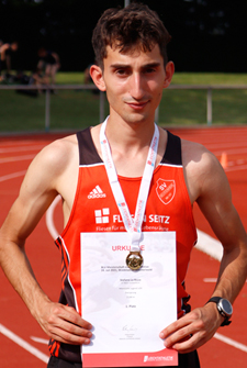 Stefano Badischer Meister Goldmedal