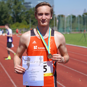 Bronze Süddeutschland Mannheim Leichtathletik Florian