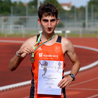 Stefano Bronze Süddeutschland Mannheim Leichtathletik