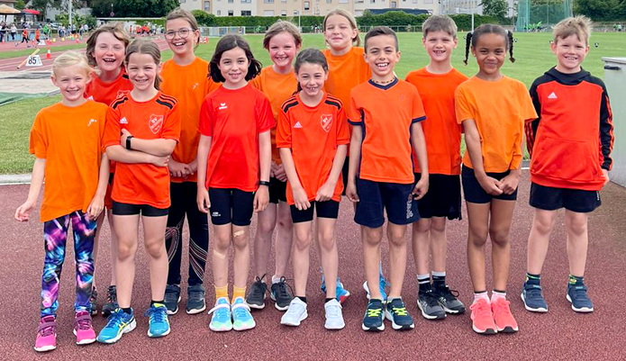 U10 Leichtathletik Wettkampf Kila Kinderleichtathletik