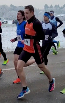 Lasse Rheinzabern Winterlaufserie Laufen Lauftraining