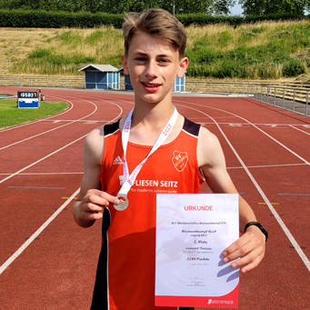 Mannheim Leichtathletik Medaille Seckenheim Leonard