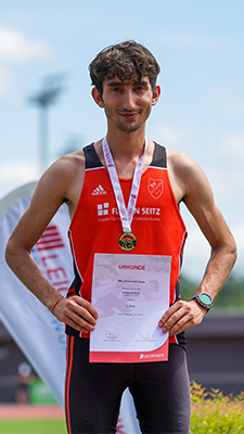 Stefano Gold Landesmeister Baden-Württembergischer Meister