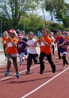 Miniolympiade KiLa Kinderleichtathletik Kindergarten Mannheim Training