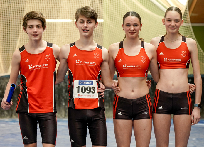 Staffel U16-Training Laufen Leichtathletik