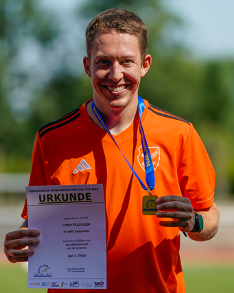 Lasse Bronze Süddeutsche Laufen Mannheim