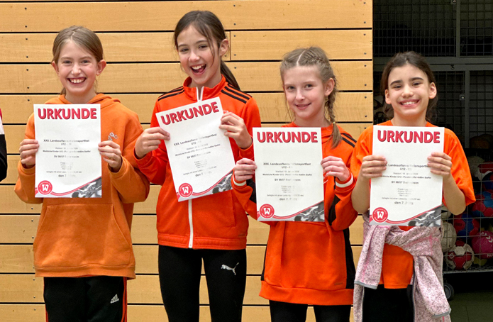 Staffel M&auml;dchen U12 Sportfest