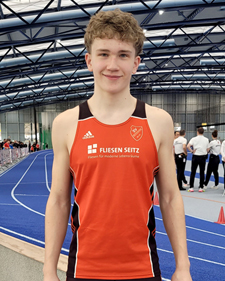 Jakob S&uuml;ddeutsche Meisterschaften 60m